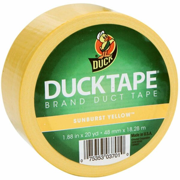 Duck Brand 519615 1.88 in. x 20 Yard Yellow All Purpose Duct Tape DU574747